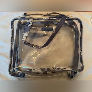 Vera Bradley Clear tote LARGE Nwot